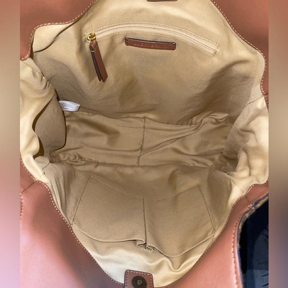 LUCKY BRAND Rhyn Plaid Tote Bag In Topanga Tan Plaid - Picture 9 of 12